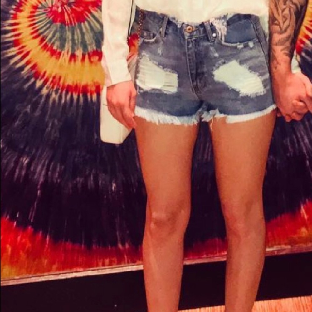 Forever 21 Cut Off Denim Shorts